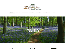 Tablet Screenshot of magnoliachurchofchrist.com